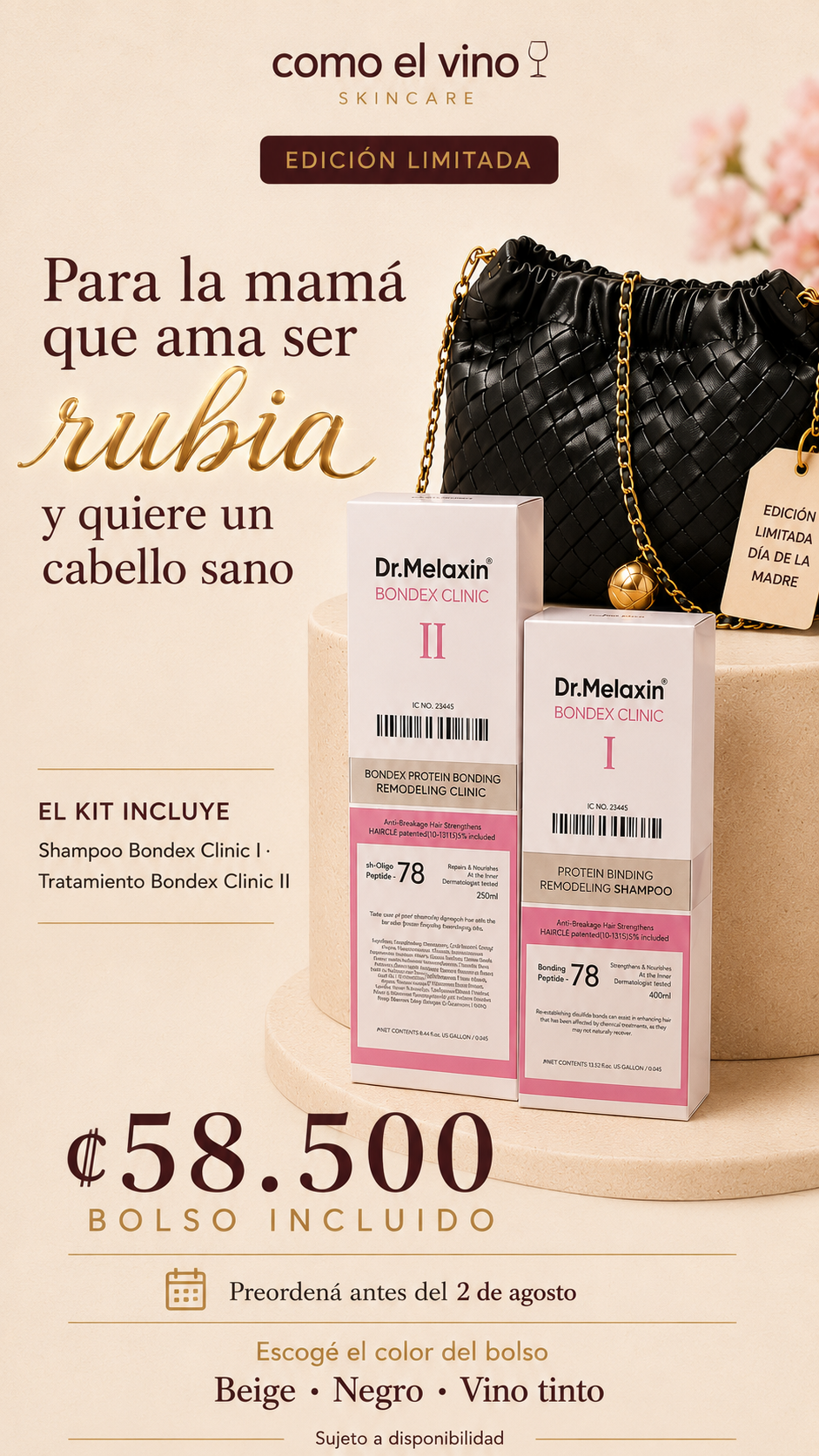 Kit edicion limitada para mama