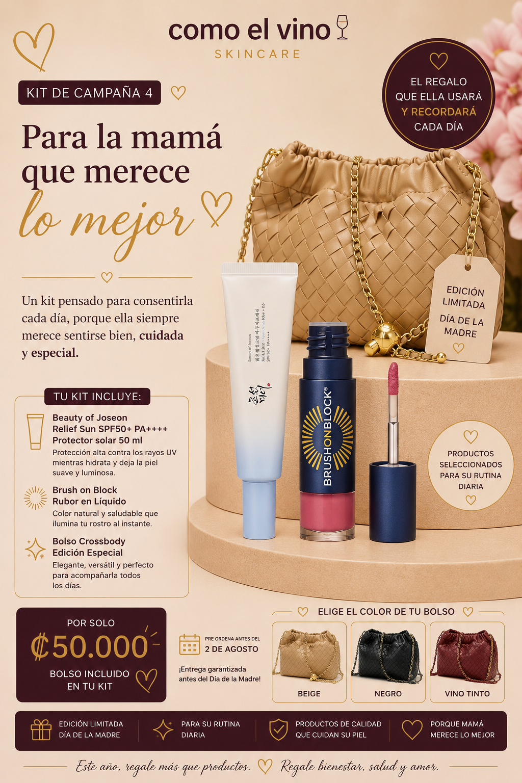 Kit edicion limtada para mama