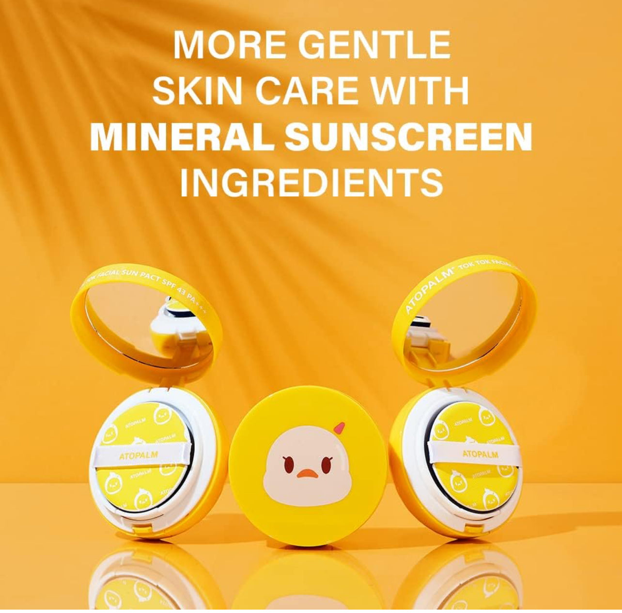 Tok Tok Facial Sun Pact SPF43 PA+++ de ATOPALM