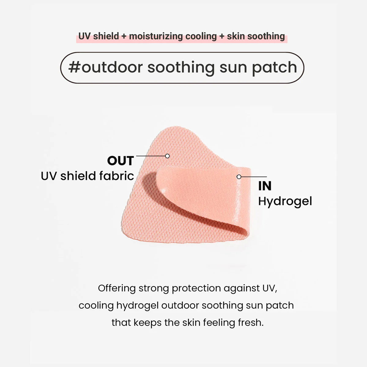 Watermelon Outdoor Soothing Sun Patch |
Parches para protección solar extra de Heimish