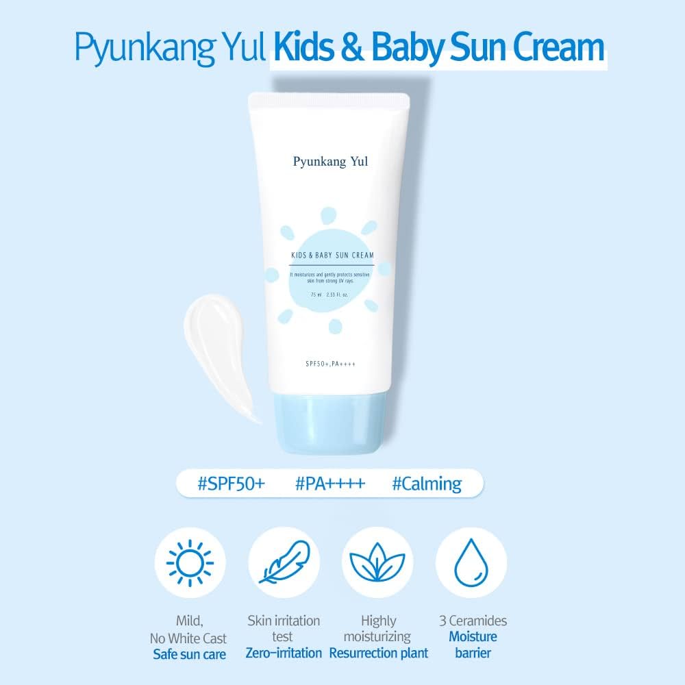 Bloqueador Kids & Baby Sun Cream SPF50+ PA++++ de Pyunkang Yul