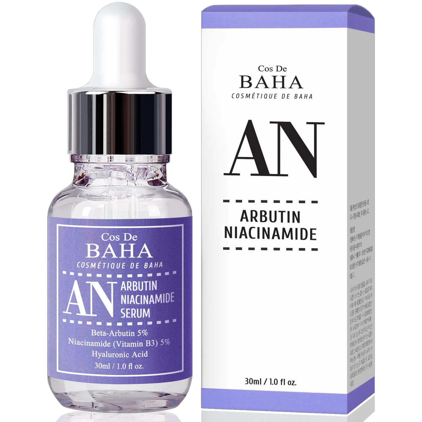 Arbutin+Niacinamide Serum De Cos de Baha