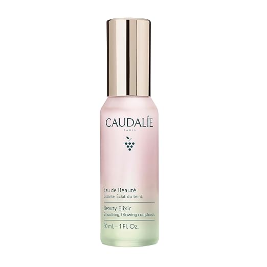 Caudalie Beauty Elixir Face Mist: Tónico que aprieta los poros + reduce la opacidad + establece maquillaje, 30 ml