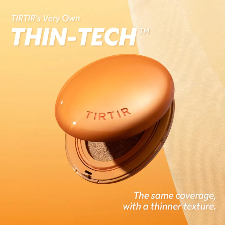 Tirtir Mask Fit Ai Filter Cushion Foundation Acabado semimate Hasta 72 h cobertura media