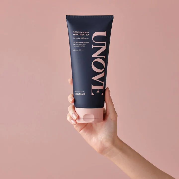UNOVE Tratamiento de daños profundos Ex - Tratamiento capilar con proteínas y mascarilla capilar para cabello dañado | Mascarilla capilar de queratina y acondicionador profundo para cabello seco