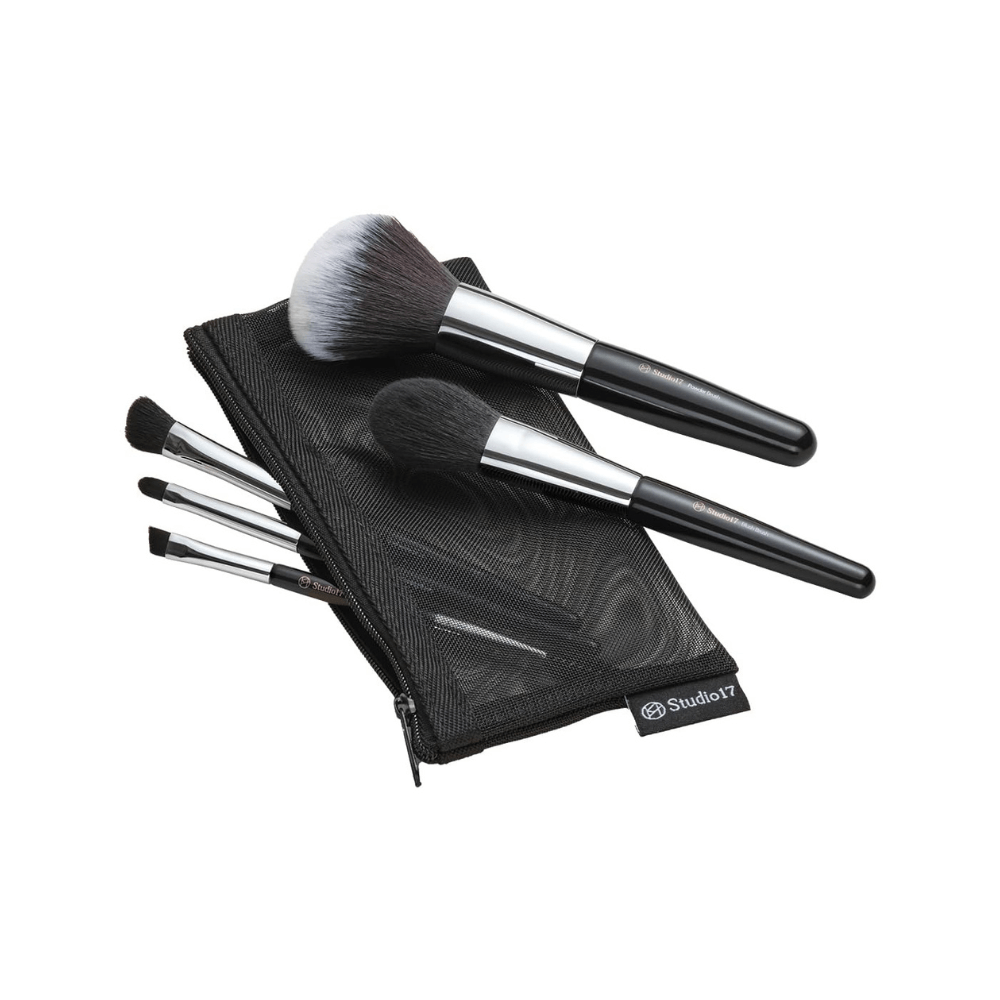 Travel Makeup Brush Set de Studio17