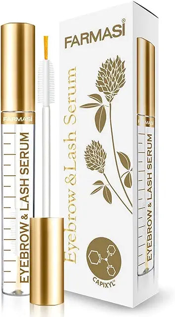 Suero para cejas y pestañas, suero avanzado para pestañas para aumentar las pestañas y cejas más gruesas, más largas, más saludables y fuertes, efecto nutritivo en cejas y raíces de pestañas