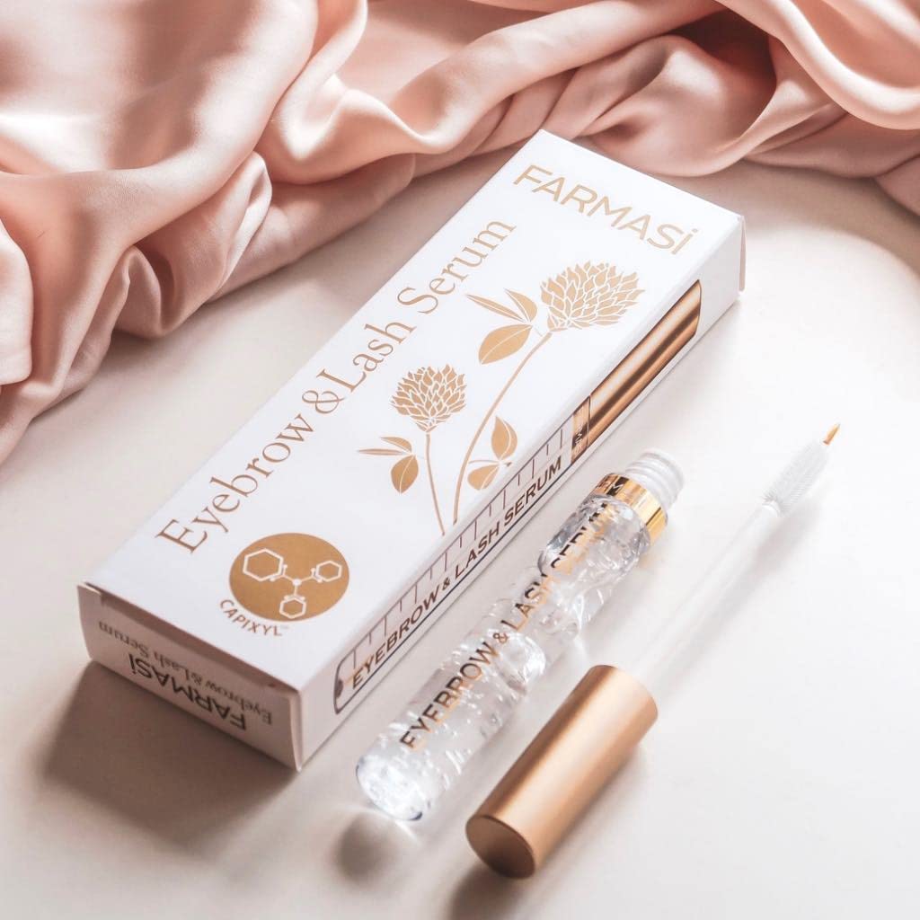 Suero para cejas y pestañas, suero avanzado para pestañas para aumentar las pestañas y cejas más gruesas, más largas, más saludables y fuertes, efecto nutritivo en cejas y raíces de pestañas