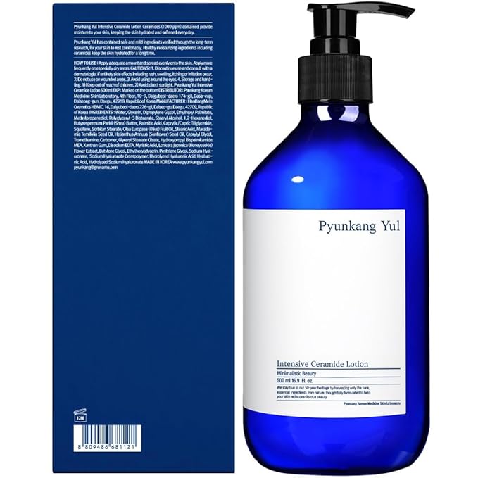 Pyunkang Yul PKY - Loción corporal intensiva de ceramida, no grasa, ingredientes mínimos, cero irritación, cuidado de la piel coreano