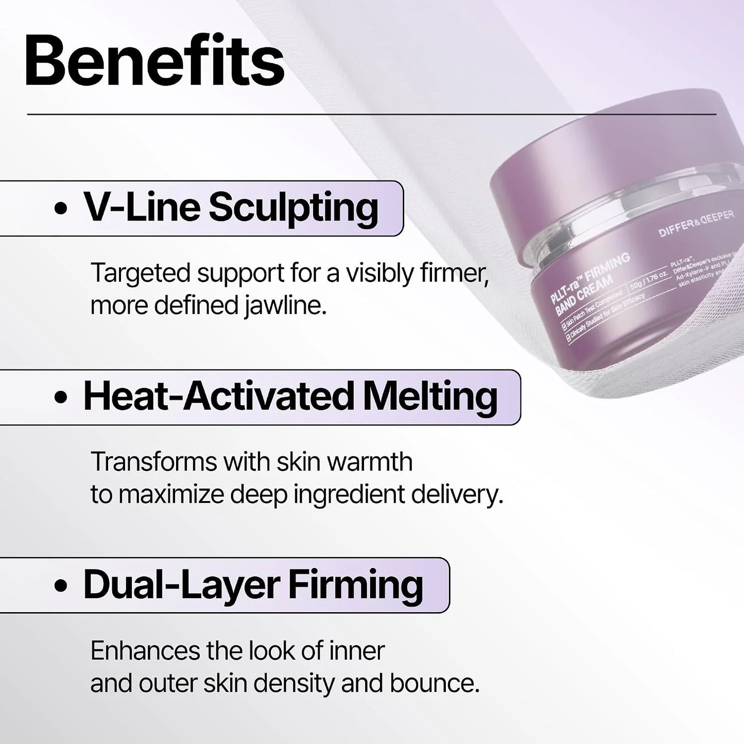 DIFFER&DEEPER PLLT-ra Firming Band Cream (50g)