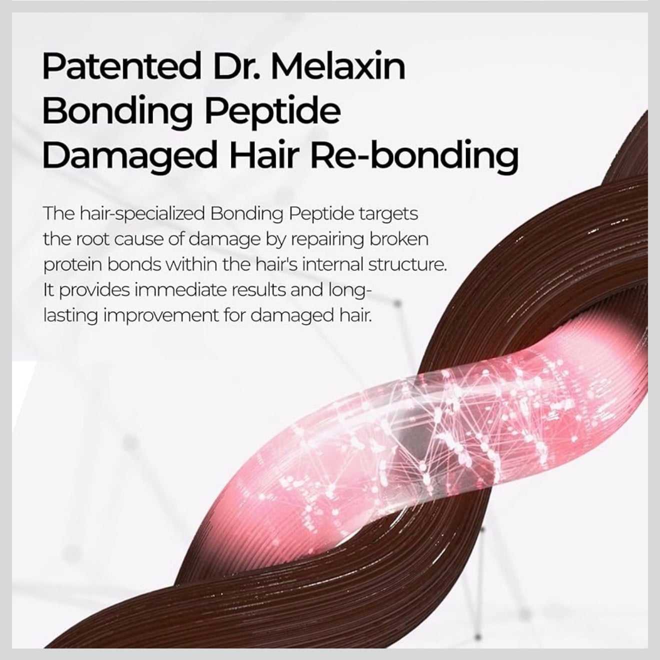 Dr.Melaxin Bondex Champú remodelador de proteínas con aceite de argán | Fortalecimiento de queratina y péptidos Bonder | Reparación del cabello | 13.52 onzas líquidas