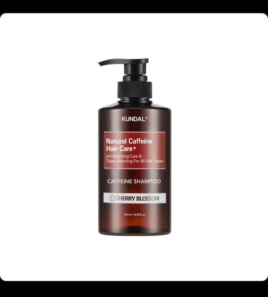 Caffeine Shampoo Cherry Blossom de KUNDAL