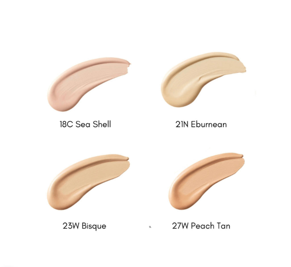 Healthy Green Cushion SPF30 PA++ de Unleashia, 3 tonos  disponibles.