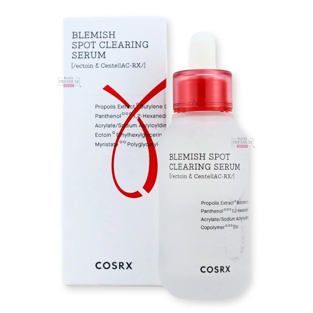 COSRX AC Collection - Suero para limpiar manchas de manchas, 1.4 fl oz / 1.35 onzas líquidas | Centella, niacinamida, suero EGF | Sin crueldad, sin parabenos, cuidado de la piel coreano