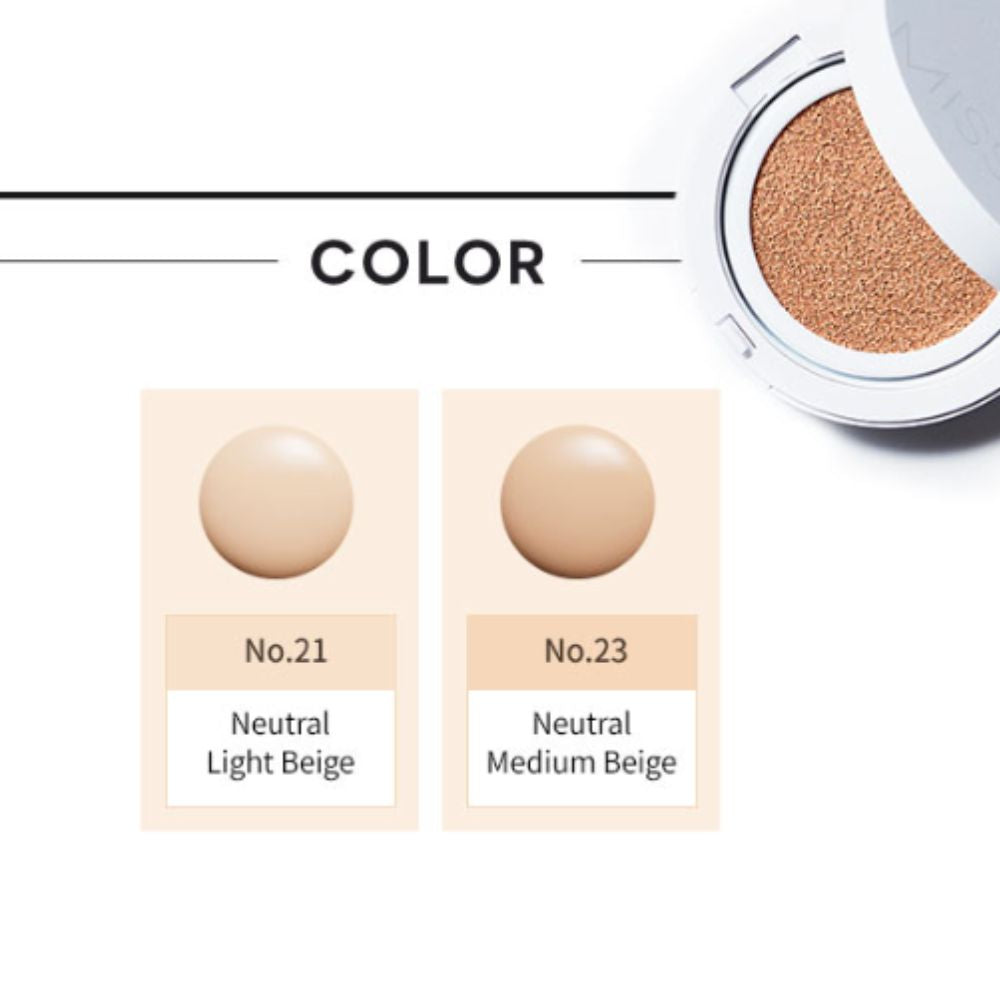 MISSHA - Base en Formato Cushion Magic Cushion Cover Lasting - 2 Tonos