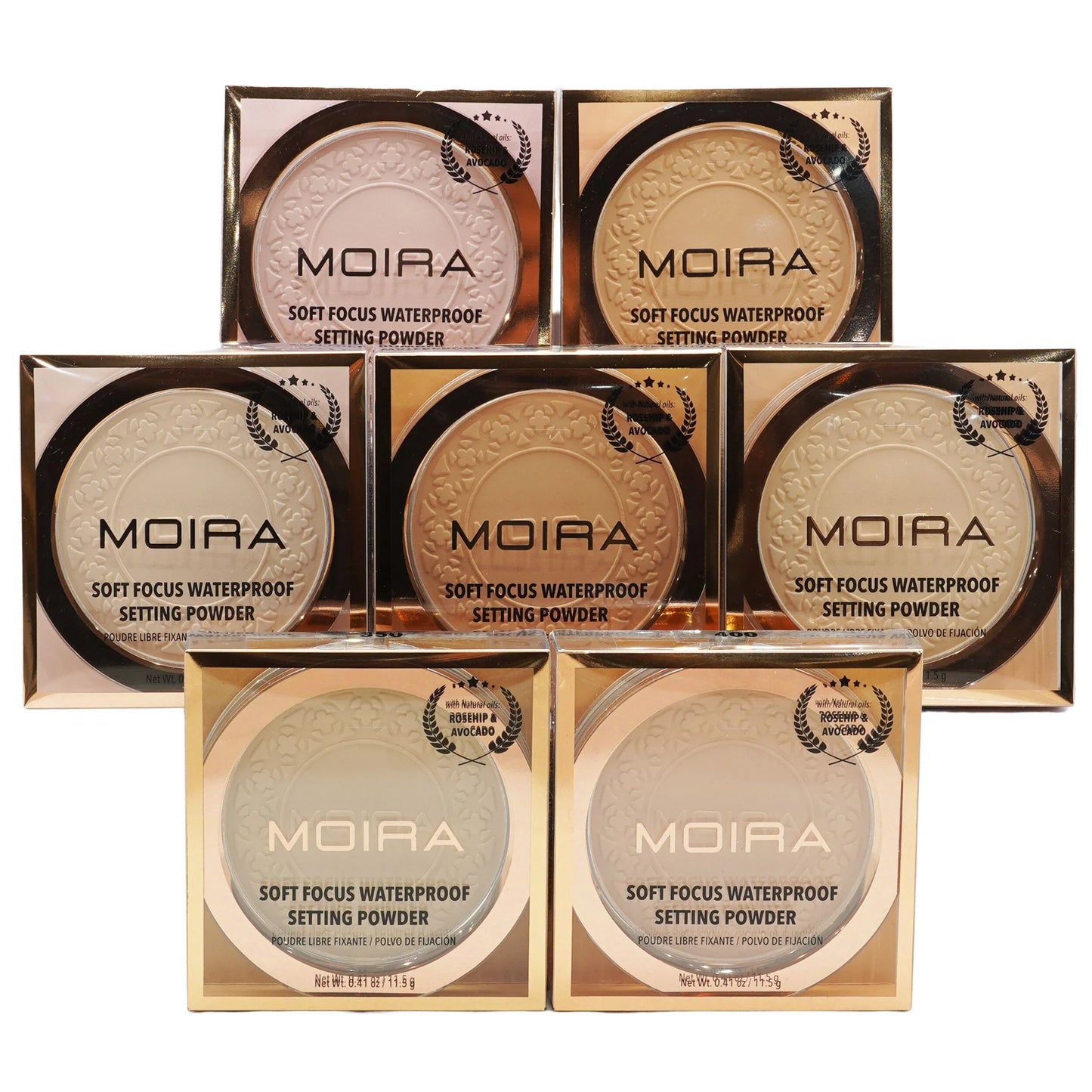 Moira SOFT FOCUS WATERPROOF
SETTING POWDERS