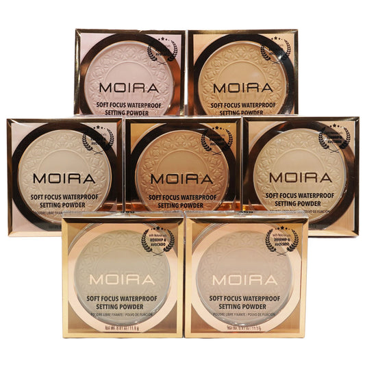 Moira SOFT FOCUS WATERPROOF
SETTING POWDERS