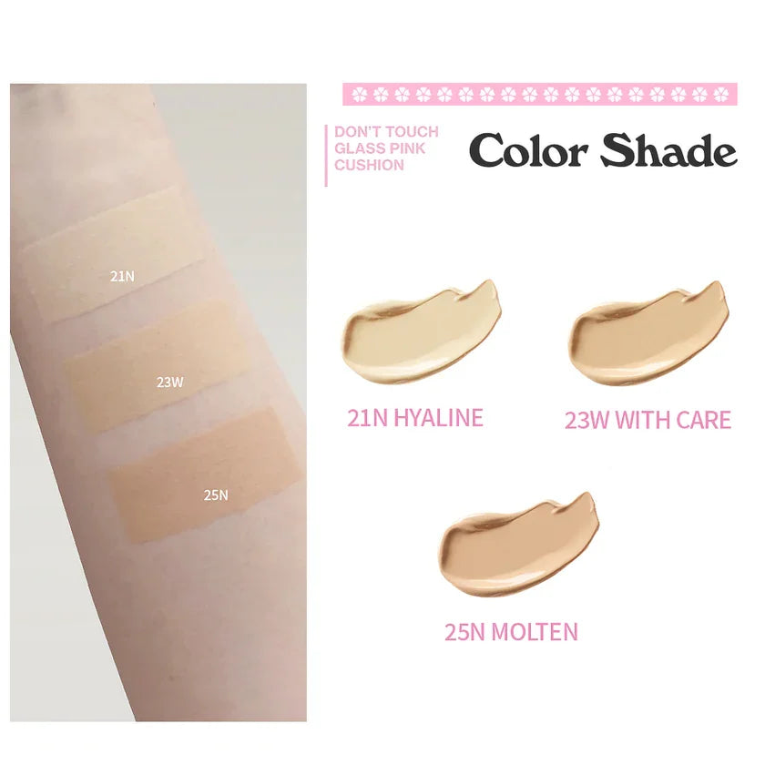 Healthy Green Cushion SPF30 PA++ de Unleashia, 3 tonos  disponibles.