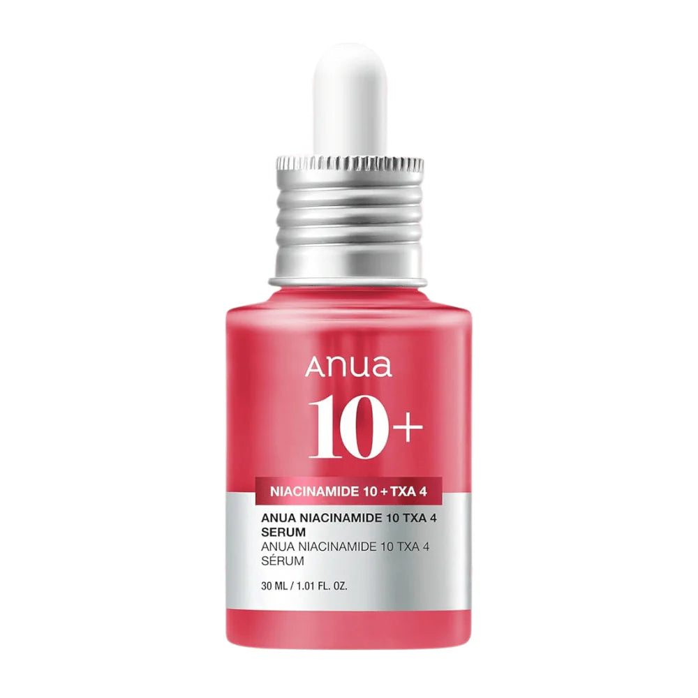 ANUA Suero niacinamida 10 + TXA 4, ácido hialurónico, ácido tranexámico, suero facial para piel cristalina, aclaración, tez radiante con color natural, cuidado de la piel coreano (1.0 fl oz/1.01 fl oz