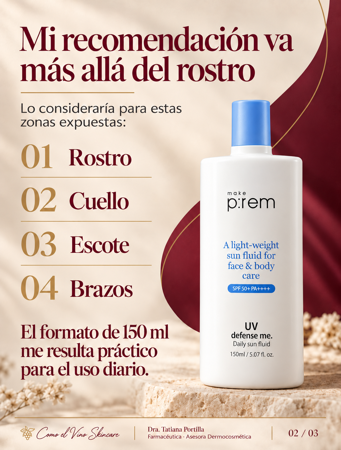 MAKEP: REM Protección solar UV Defense Me Blue Ray Sun Fluid 200 ml / 6.76 oz líquidas, crema humectante o limpiador de 20 ml y Whamisa Tóner orgánico 40 ml, SPF 50 + PA, protector solar para cara y cuerpo