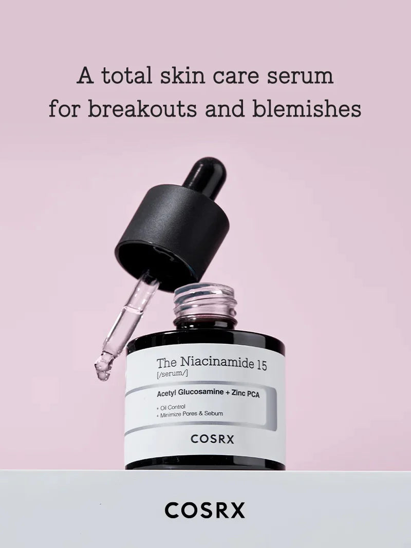 The Niacinamide 15 Serum de COSRX