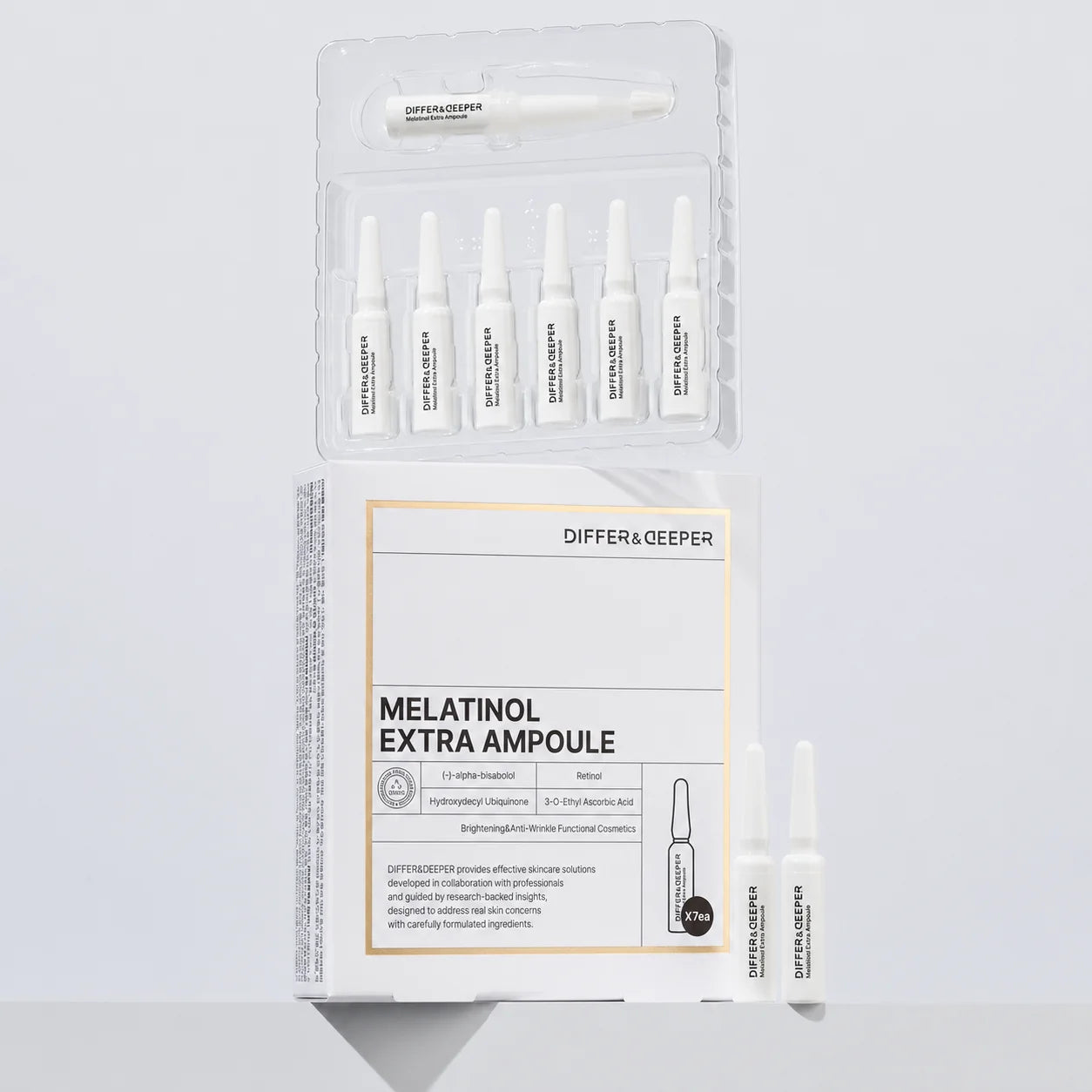 DIFFER&DEEPER Melatinol Extra Ampoule (2ml x 7)