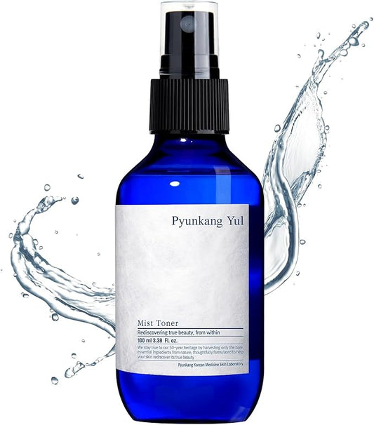 Mist Toner – Proporciona humedad calmante, refrescante, revitalizante para la piel, sin fragancia, sin alcohol, sin parabenos para tipos de piel grasos, propensos al acné e irritados