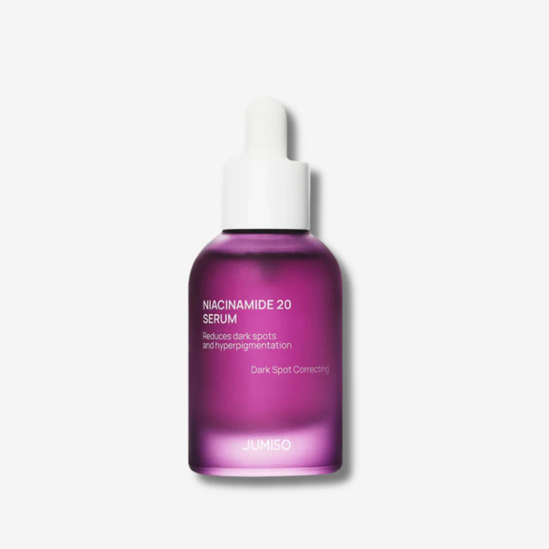 JUMISO Suero de niacinamida 20, suero facial coreano con glutatión, ácido tranexámico TXA y complejo Centella, reduce la pigmentación, el tono desigual de la piel, el cuidado de los poros para pieles sensibles, 1.35 onzas líquidas