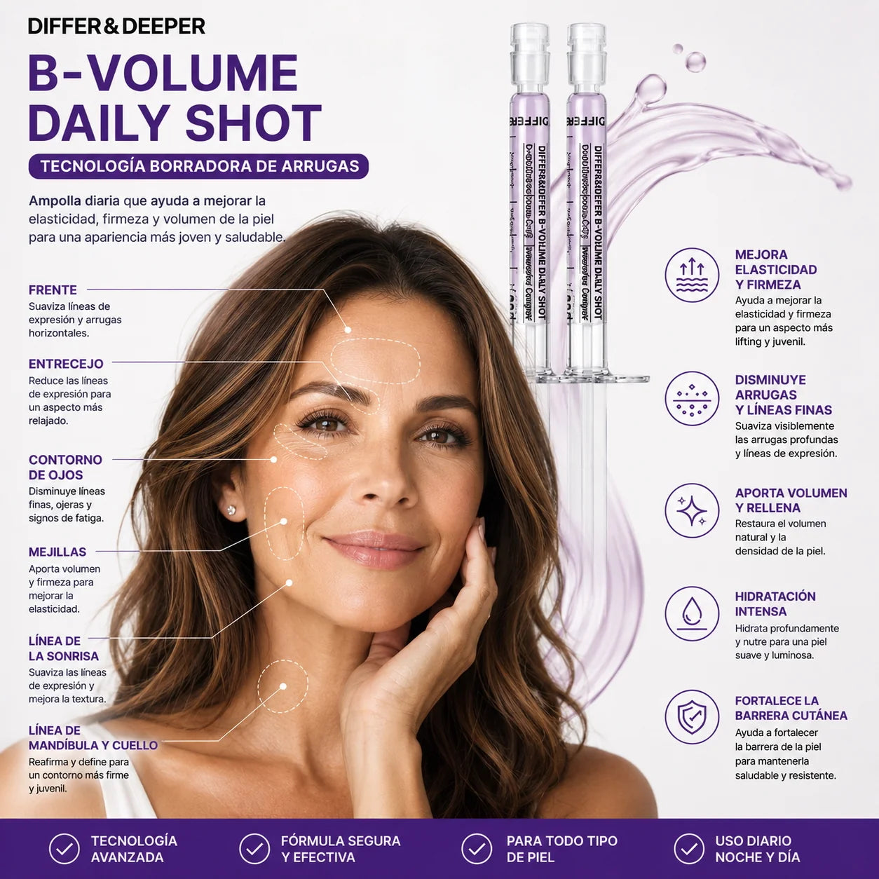 DIFFER&DEEPER B-Volume Daily Shot (2.5ml x 10)