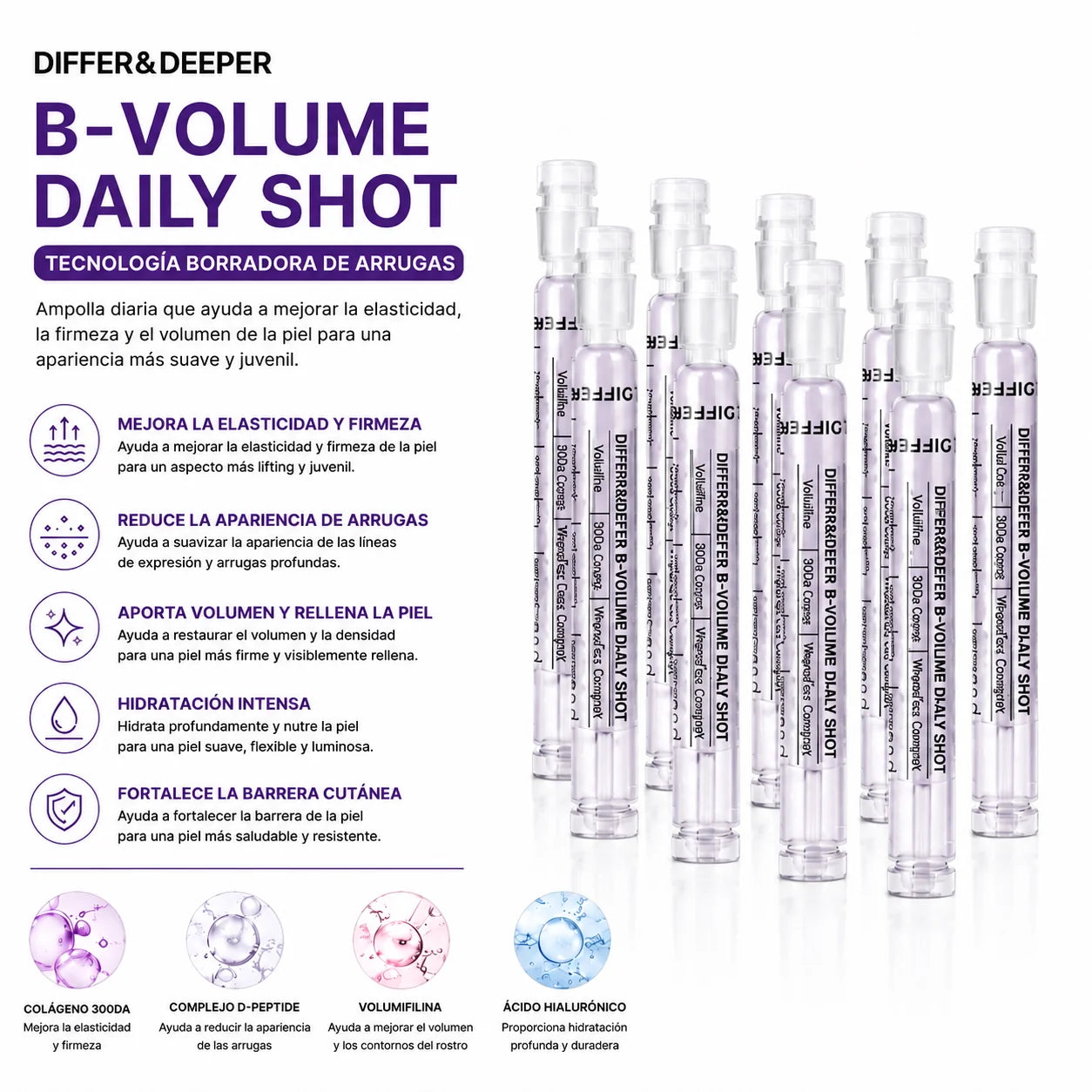 DIFFER&DEEPER B-Volume Daily Shot (2.5ml x 10)