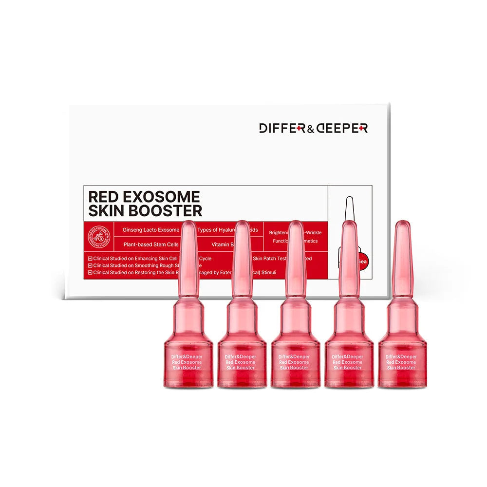 DIFFER&DEEPER Red Exosome Skin Booster (2ml x 14)