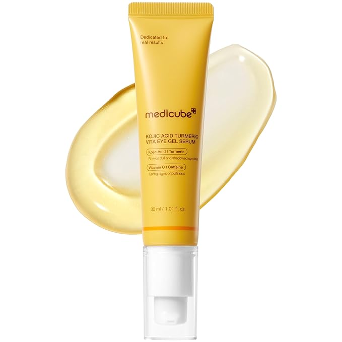 KOJIC ACID TURMERIC VITA EYE GEL SERUM 30ml-Medicube, Contorno