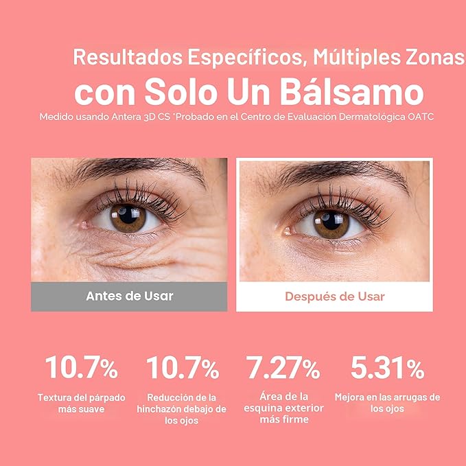 KAHI - Wrinkle Bounce Multi Balm, bálsamo hidratante todo en uno, crema para ojos, crema para el cuello, base de maquillaje y bálsamo hidratante facial en barra, edición Max Usage, 9 ml