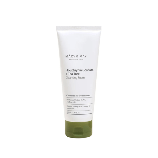 Limpiador Houttuynia Cordata + Tea Tree Cleansing Foam de Mary&May