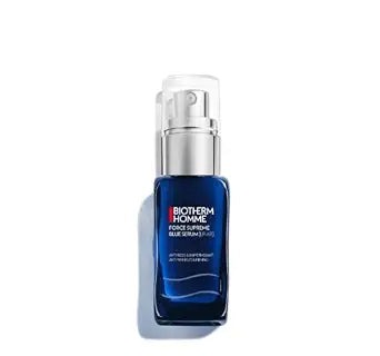 Biotherm Force Supreme Blue Serum [LP-XR] for Men, With 35 Nutrients for Skin Regeneration, Pro-Xylane for Firmness, Ultra-Resurfacing Pro-Retinol and Peptides Fractions for Definition