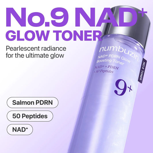 numbuzin - Tónico No.9 NAD+ PDRN Glow Boosting Toner