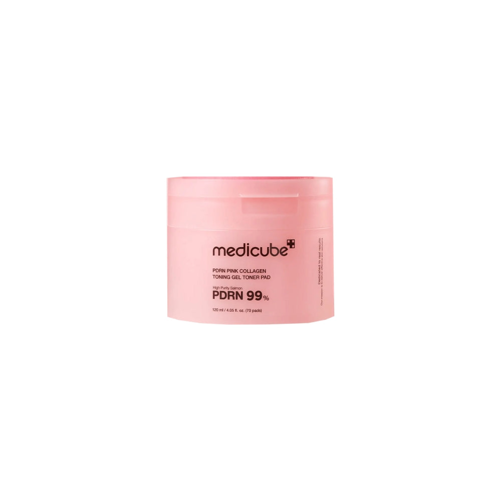 MEDICUBE PDRN Pink Collagen Toning Gel Toner Pad