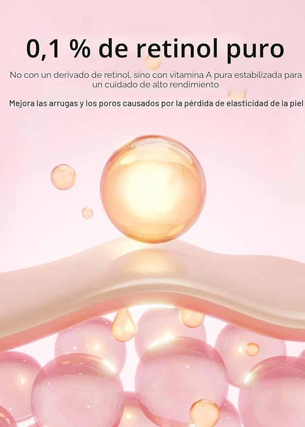 celimax The Vita A Retinol Shot Suero Tensor | con retinol puro de vitamina A, péptido, minimizador de poros, arrugas y líneas finas, piel más firme, antienvejecimiento, suavizado de la piel 30ml