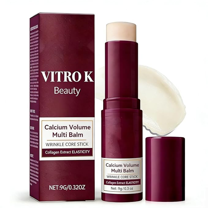 Beauty Stick - Bálsamo de calcio de belleza, bálsamo múltiple de calcio, bálsamo hidratante de colágeno para cara, ojos y cuello, para todo tipo de piel (1 unidad)